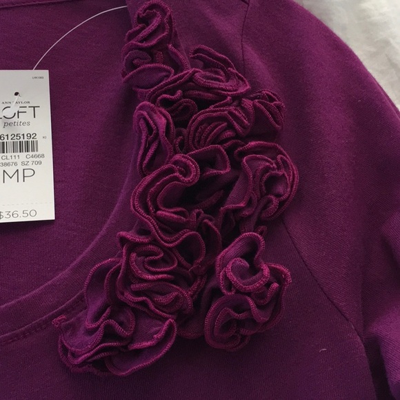 New with tags  long sleeve  100 % cotton top - Picture 4 of 5